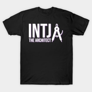 INTJ The Architect MBTI types 1F Myers Briggs personality gift With icon T-Shirt